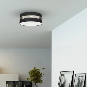 Stropné svietidlo ULTIMO 3xE27/60W/230V čierna
