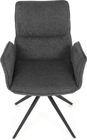 Jedálenská stolička sivá DCH-D1328 GREY2