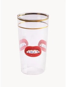 Dizajnový pohár na vodu Lips