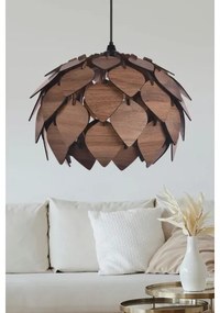 Luster na lanku 1xE27/40W/230V hnedá