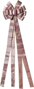 Ružová dekoračná mašľa Bow - 33*135 cm