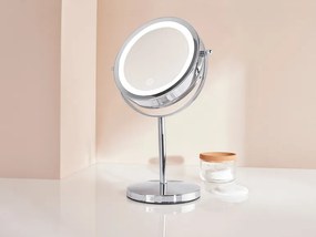 CIEN LED kozmetické zrkadlo (chrómované otočné zrkadlo)  (100365379)