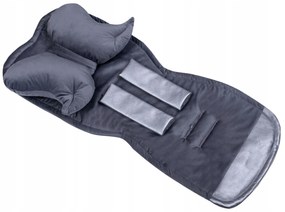 Vulpi Podložka do kočíka 5v1 Metalic Velvet Farba: ružová