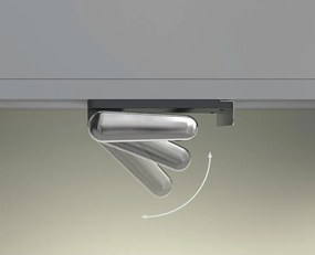 Nástenný plastový držiak na papierové utierky v striebornej farbe RollGrip – Joseph Joseph