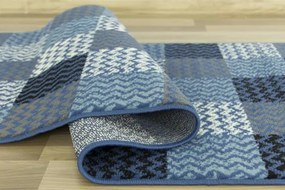Behúň Luna 503568/94955 - patchwork jeans