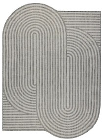 Koberec ORGANIC 2131 geometrický, krémový / sivý / naturálny