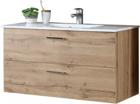 Sconto Umývadlová skrinka s umývadlom BEST dub divoký