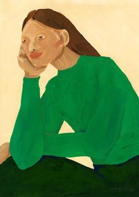 The Poster Club Plagát Green Guise by Hanna Peterson 30x40