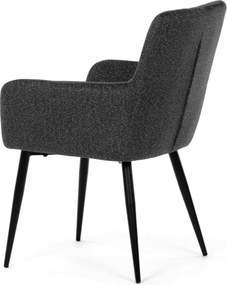 Jedálenská stolička sivá DCH-P3146 GREY2