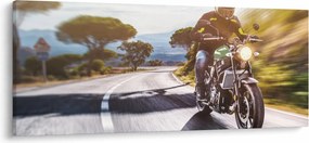 Obraz - Motorkár (120x50 cm)
