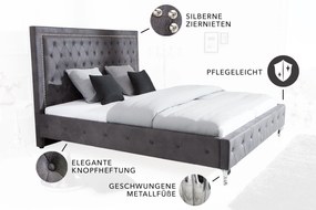 Posteľ Extravagancia 180x200cm antická šedá