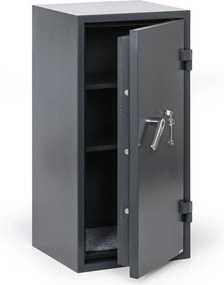 Ohnivzdorný nábytkový trezor s kľúčovým zámkom, trieda S2, 980 x 480 x 435 mm