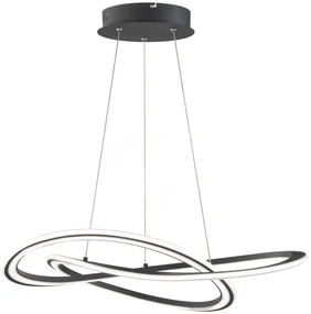 Wofi 10494 - LED Stmievateľný luster na lanku OHIO LED/34W/230V W3719