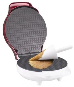 Beper - 2v1 vaflovač 1000 W/230 V, červený