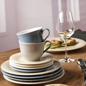 Bielo-modrá porcelánová šálka na kávu Villeroy &amp; Boch Like Color Loop, 250 ml