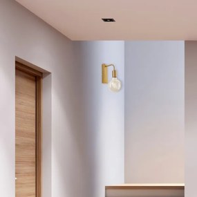 Nástenné svietidlo ASTRID 1xE27/60W/230V zlatá