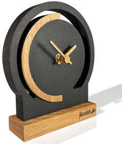 Dekorstudio Drevené stolové hodiny Oak dub