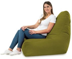 Kreslo Bali plyš zelené