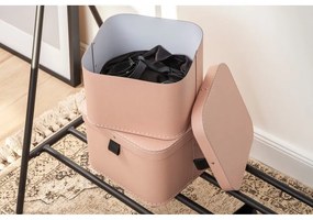 Kartónové úložné boxy s vekom v súprave 2 ks Ludvig – Bigso Box of Sweden