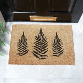 Rohožka z kokosového vlákna 40x60 cm Fern Leaf – Artsy Doormats