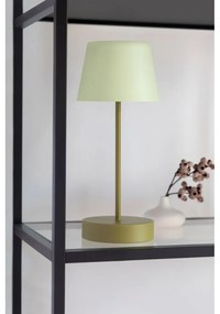 Zelená LED stmievateľná stolová lampa (výška 33,5 cm) Oscar – Remember