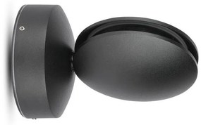 LED Vonkajšie nástenné svietidlo LED/7W/230V 4000K IP65 čierna