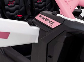 Ramiz Detské elektrické auto Buggy Maverick Turbo RR Ružové