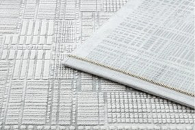 Koberec AKRYL VALS 0W1736 C53 87 tmavo sivý / svetlo sivý