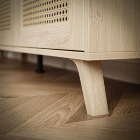 TV STOLÍK THEO S VIEDENSKÝM VÝPLETOM DUB PUCCINI 180 cm