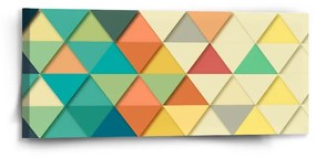 Sablio Obraz Trojuholník - 110x50 cm