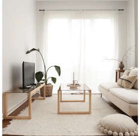 TV stolík Pevapa (natural) . Vlastná spoľahlivá doprava až k Vám domov. 1095489