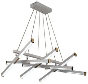 LED Stmievateľný luster na lanku LED/90W/230V 3000-6500K + diaľkové ovládanie