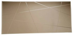 Bronzové zrkadlo 62 x 130 cm