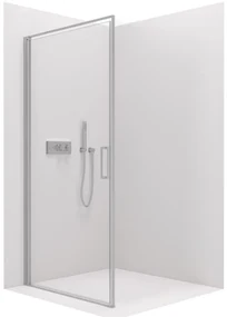Cerano Porte, 1-krídlové sprchové dvere 100x195 cm, 8mm číre sklo, chrómový profil, CER-CER-413480