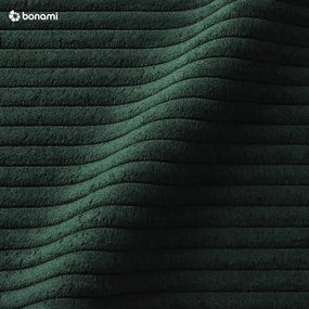 Tmavozelená čalúnená jednolôžková posteľ bez roštu 120x200 cm Mattis – Meise Möbel