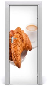 Fototapeta na dvere samolepiace raňajky 85x205 cm