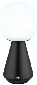 Globo 21029S - LED stmievateľná nabíjacia stolná lampa SORA 1,5W/5V 1800 mAh čie