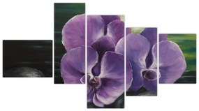 Obraz kvetov orchidey