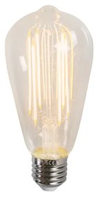 E27 LED Filament Dlhá Rustikálna Žiarovka ST64 3.5W 250LM 2300K