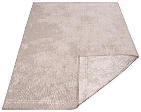 Dekorstudio Obojstranný koberec na terasu DuoRug 5845 - béžový Rozmer koberca: 160x230cm