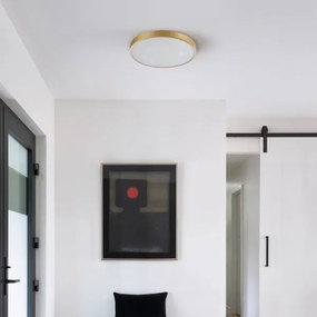 Brilagi - Stmievateľné LED svietidlo GLASS POOL DOUBLE LED/48W/230V 40 cm zlaté + diaľkové ovládanie