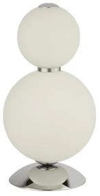 Searchlight EU51021-2CC - LED Stolná lampa SNOWBALL LED/15W/230V