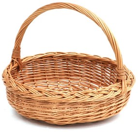 Darčekový kôš prútený guľatý Poklon II.priemer 30 x v. 10/29(cm)