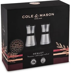 Cole&Mason - Sada mlynčekov na soľ a korenie HENLEY 2 ks 13,5 cm