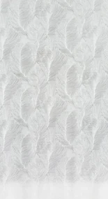 ZÁVES NA KRÚŽKOCH LINNEA 140X250 CM BIELA