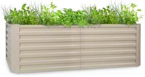 Blumfeldt High Grow Straight, vyvýšený záhon, 200 x 60 x 100 cm, 1200 l, oceľ