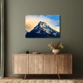 Obraz zasnežených hôr, Nepál (90x60 cm)