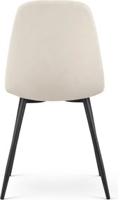 Čalouněná jídelní židle Lumo béžová