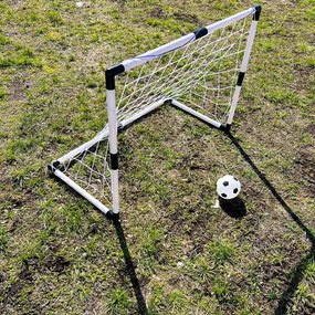 KIK Detská tréningová futbalová bránka 95×48×70 cm s loptou