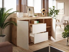 OBÝVACIA STENA / ZOSTAVA LUNGO DUB WOTAN + BIELA